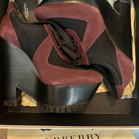 Burberry Prorsum Stuart 150 Wedge Lace up - Picture 2 of 11